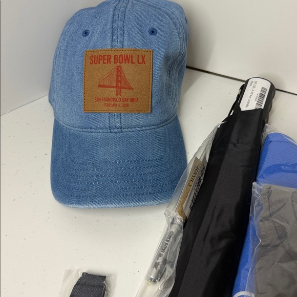 Super Bowl LX San Francisco, CA Client Swag Backpack, loads of goodies! NWT - Picture 10 of 14